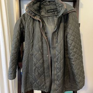 Olive green coat
